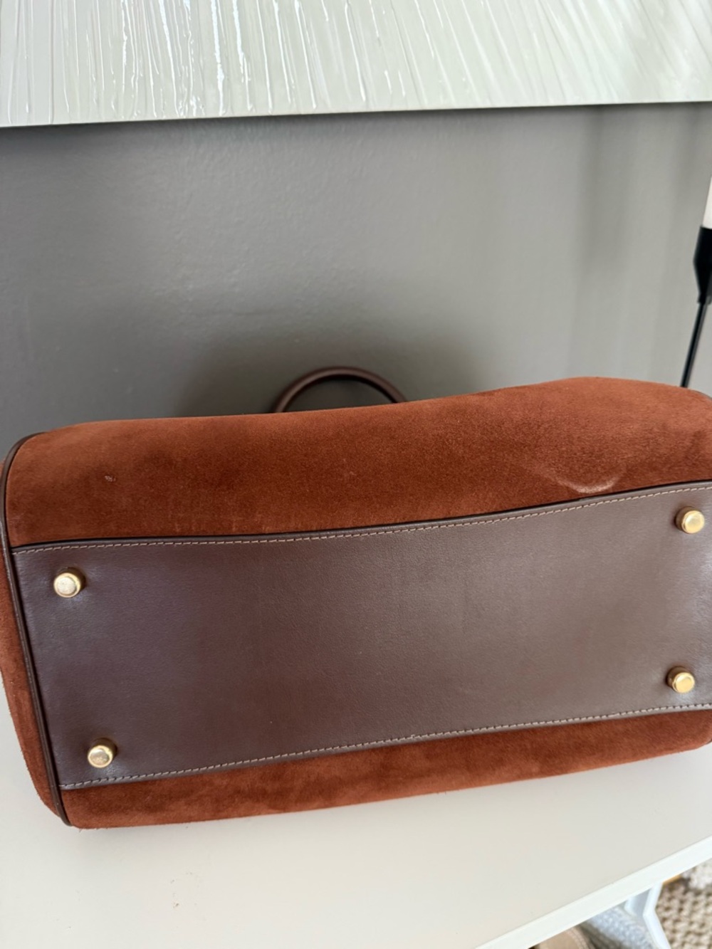 Coach Large Rowan in Suede - Picture 5 of 6